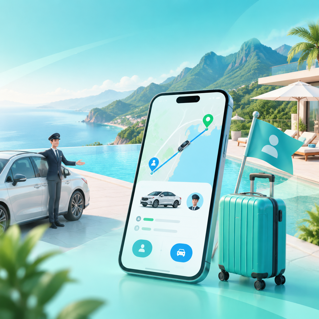 网约车乘客司机端APP